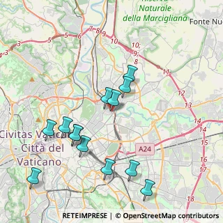 Mappa Via Tembien, 00199 Roma RM, Italia (4.36923)