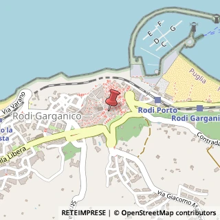 Mappa Via Risorgimento, 26, 71012 Rodi Garganico, Foggia (Puglia)