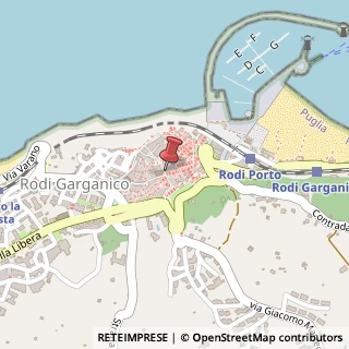 Mappa Corso T. Moretti, 21, 71012 Rodi Garganico, Foggia (Puglia)