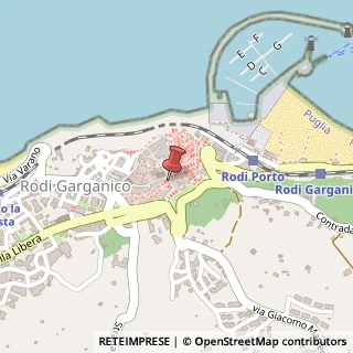 Mappa Corso Umberto I,  7, 71012 Rodi Garganico, Foggia (Puglia)