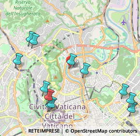 Mappa Via Antonazzo Romano, 00196 Roma RM, Italia (2.6975)