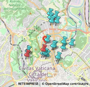 Mappa Via Antonazzo Romano, 00196 Roma RM, Italia (1.64632)