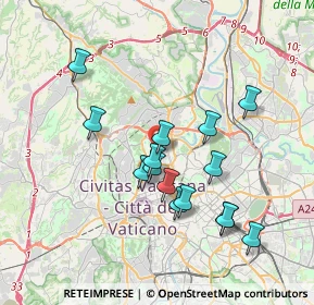 Mappa Via Antonazzo Romano, 00196 Roma RM, Italia (3.58)