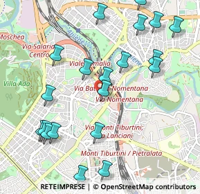 Mappa Piazza Callistio Elio, 00199 Roma RM, Italia (1.256)