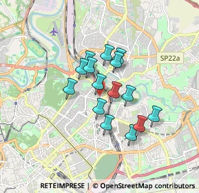 Mappa Piazza Callistio Elio, 00199 Roma RM, Italia (1.322)