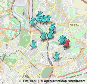 Mappa Piazza Callistio Elio, 00199 Roma RM, Italia (1.429)