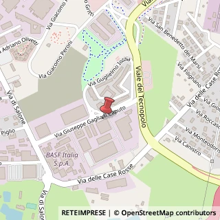 Mappa Via delle Case Rosse, 23, 00131 Roma, Roma (Lazio)