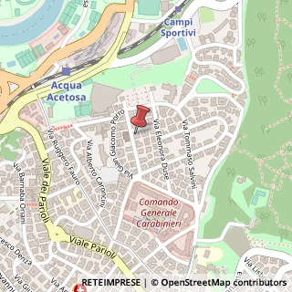 Mappa Via di Villa Emiliani, 46, 00197 Roma, Roma (Lazio)