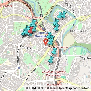 Mappa Via Fezzan, 00199 Roma RM, Italia (0.4645)