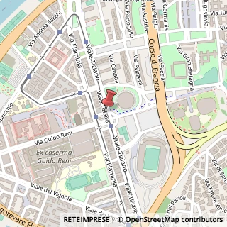 Mappa Piazza Apollodoro,  1, 00196 Roma, Roma (Lazio)