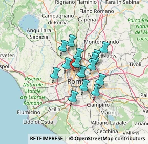 Mappa Viale Tiziano, 00196 Roma RM, Italia (8.97067)