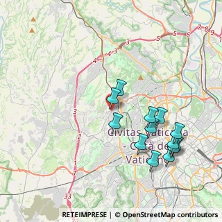 Mappa Via Giuseppe Girolami, 00168 Roma RM, Italia (4.25154)