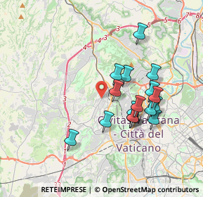 Mappa Via Giuseppe Girolami, 00168 Roma RM, Italia (3.46)