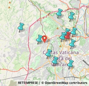 Mappa Via Giuseppe Girolami, 00168 Roma RM, Italia (4.40417)