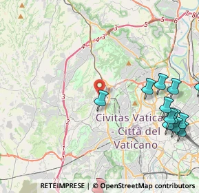 Mappa Via Giuseppe Girolami, 00168 Roma RM, Italia (6.03769)