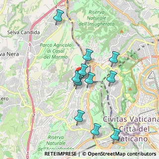 Mappa Via Giuseppe Girolami, 00168 Roma RM, Italia (1.83364)