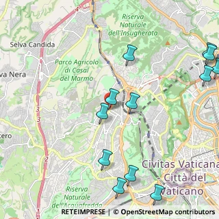 Mappa Via Giuseppe Girolami, 00168 Roma RM, Italia (2.91083)