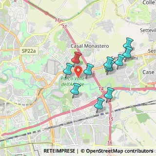 Mappa Via Sant'Angelo Romano, 00156 Roma RM, Italia (1.75727)