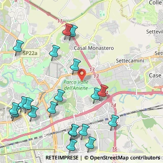 Mappa Via Sant'Angelo Romano, 00156 Roma RM, Italia (3.0125)