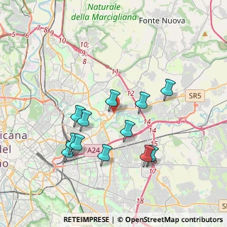 Mappa Tiburtina- Nasini, 00156 Roma RM, Italia (3.7675)