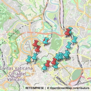 Mappa Via Gian Giacomo Porro, 00185 Roma RM, Italia (2.145)