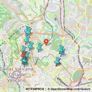 Mappa Via Gian Giacomo Porro, 00185 Roma RM, Italia (2.24333)