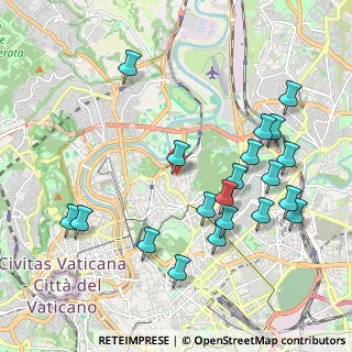 Mappa Via Gian Giacomo Porro, 00185 Roma RM, Italia (2.351)