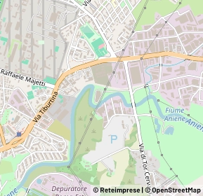 Mappa Via Menalca, 00155 Roma RM, Italia (0.2)