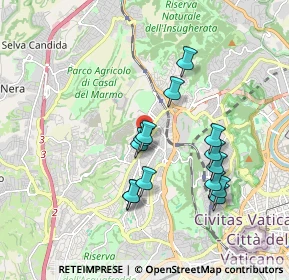 Mappa Via Gustavo Pacetti, 00168 Roma RM, Italia (1.76286)