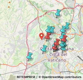 Mappa Via Gustavo Pacetti, 00168 Roma RM, Italia (3.60167)