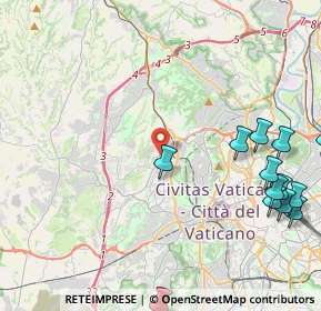 Mappa Via Gustavo Pacetti, 00168 Roma RM, Italia (6.10077)