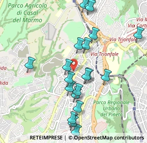 Mappa Via Gustavo Pacetti, 00168 Roma RM, Italia (1.074)