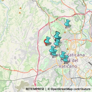 Mappa Via Andrea Barbato, 00168 Roma RM, Italia (2.68273)