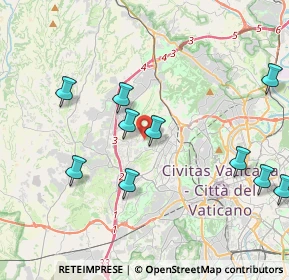 Mappa Via Andrea Barbato 31 CC, 00168 Roma RM, Italia (5.01636)