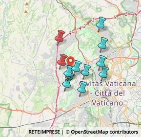 Mappa Via Andrea Barbato, 00168 Roma RM, Italia (2.73833)