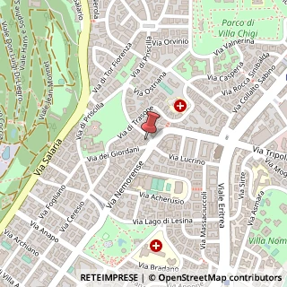 Mappa Piazza Acilia, 3, 00199 Roma, Roma (Lazio)
