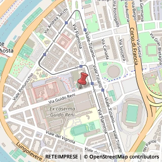 Mappa Via Guido Reni, 2, 00196 Roma, Roma (Lazio)