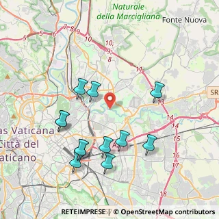 Mappa Vicolo del Casale Rocchi, 00158 Roma RM, Italia (4.3175)
