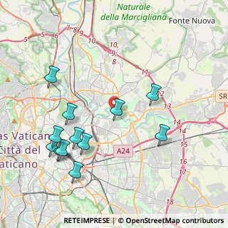 Mappa Vicolo del Casale Rocchi, 00158 Roma RM, Italia (4.69)