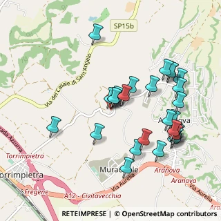 Mappa Via di Torrimpietra, 00050 Fiumicino RM, Italia (1.04643)