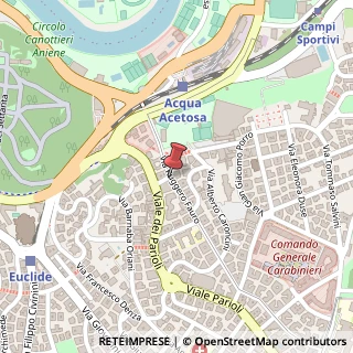 Mappa Via Fauro Ruggero, 59, 00197 Roma, Roma (Lazio)