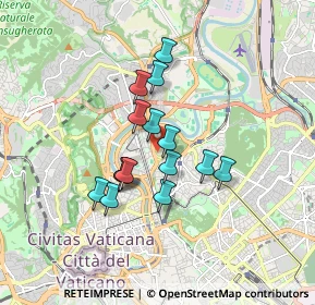 Mappa Viale De Coubertin Pietro, 00196 Roma RM, Italia (1.38733)