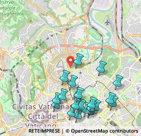 Mappa Viale De Coubertin Pietro, 00196 Roma RM, Italia (2.515)