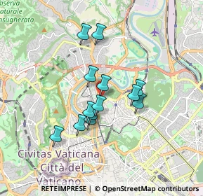 Mappa Viale De Coubertin Pietro, 00196 Roma RM, Italia (1.43846)