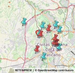 Mappa Via dei Bruno, 00168 Roma RM, Italia (3.47714)