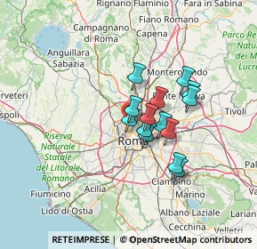 Mappa Libera Universita' umanitaria euromediterranea Mater vitae et Veritat, 00196 Roma RM, Italia (9.86714)