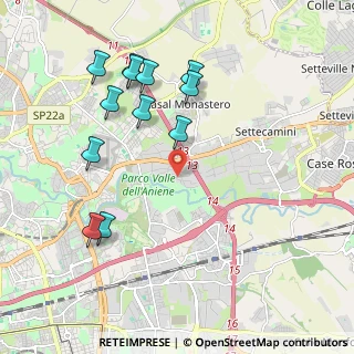 Mappa Via Cineto Romano, 00156 Roma RM, Italia (2.255)
