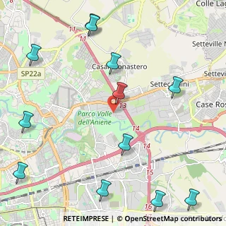 Mappa Via Cineto Romano, 00156 Roma RM, Italia (3.16)