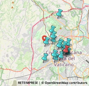 Mappa Via Bonfiglio Francesco, 00168 Roma RM, Italia (3.482)