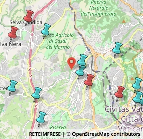 Mappa Via Bonfiglio Francesco, 00168 Roma RM, Italia (2.96143)